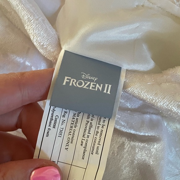 DISNEY FROZEN OLAF COSTUME - two piece halloween dress up costume 7/8T - Picture 7 of 8